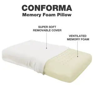 Classic Brands Conforma Memory Foam Pillow (2)