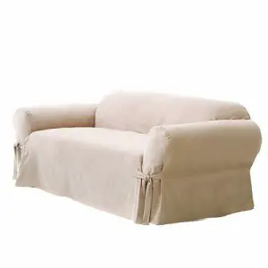 Green Living Group Chezmoi Collection Soft Micro Suede CouchSofa Cover Slipcover