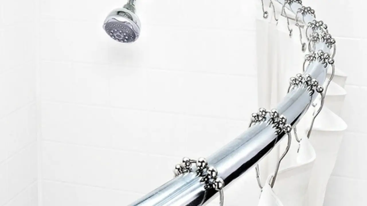 Best Shower Curtain Rod A Very Cozy Home, Best Curved Tension Shower Curtain Rod