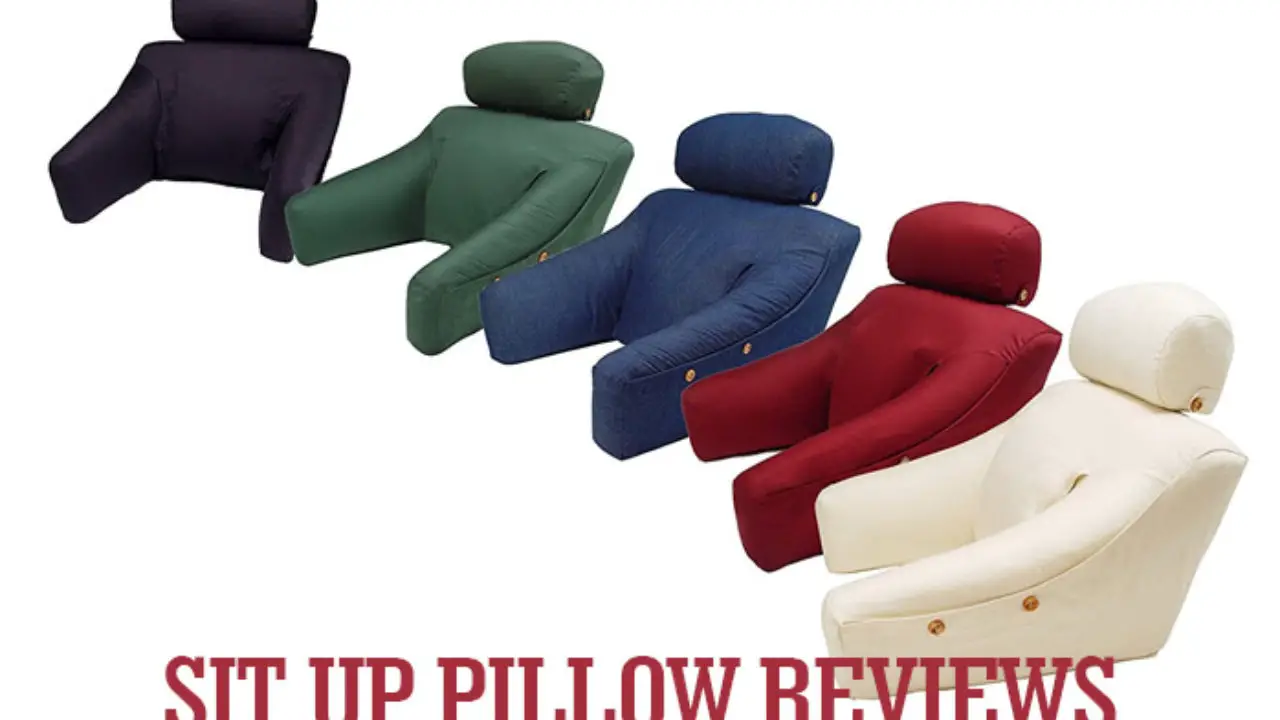bed pillows to sit up with