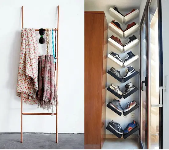 Decorate Your Ladder With Scarves & Handkerchiefs