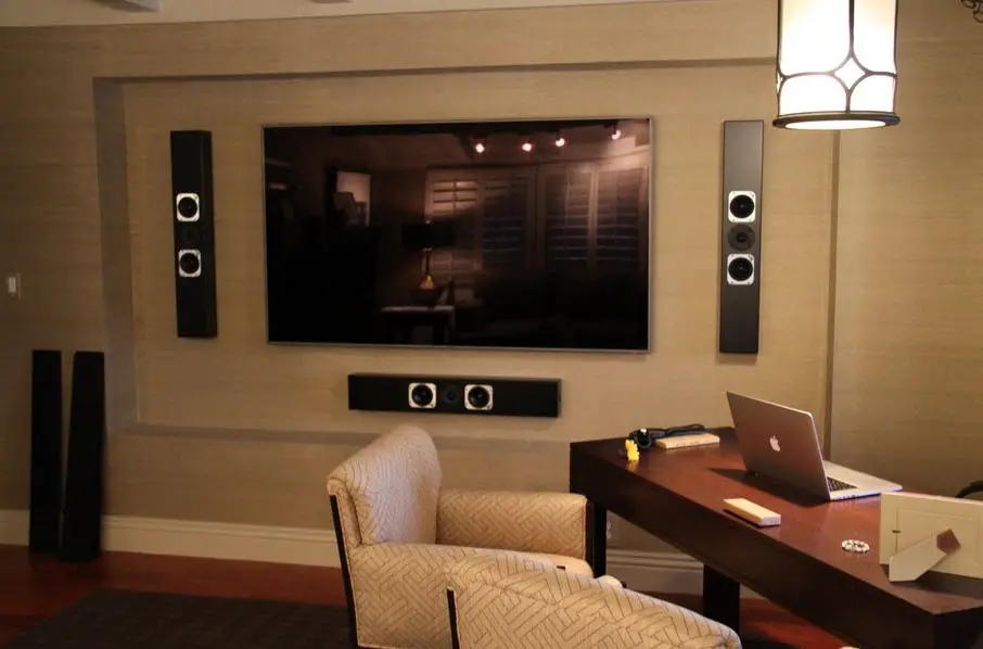in-wall sound system