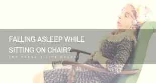 Falling asleep while sitting on chair_