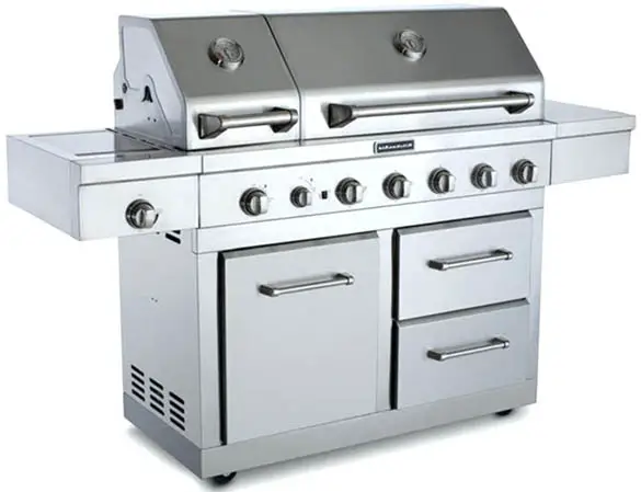 Large gas grills