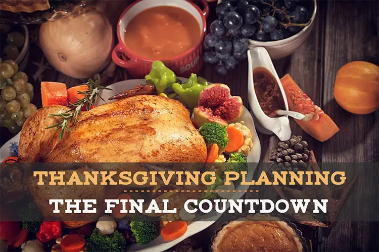 Thanksgiving planning and checking list