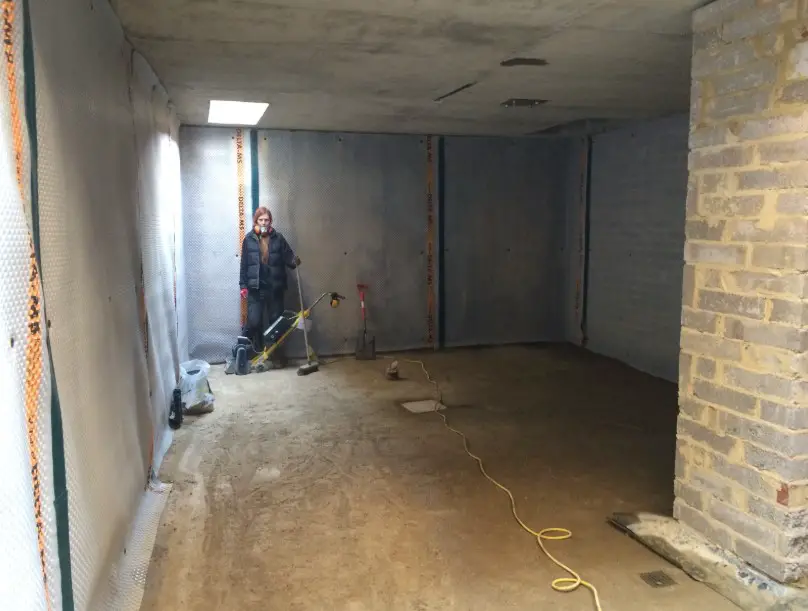 interior waterproofing basement
