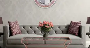 rose gold mirror for living room