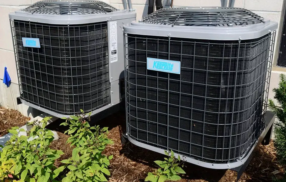 two air conditioning units
