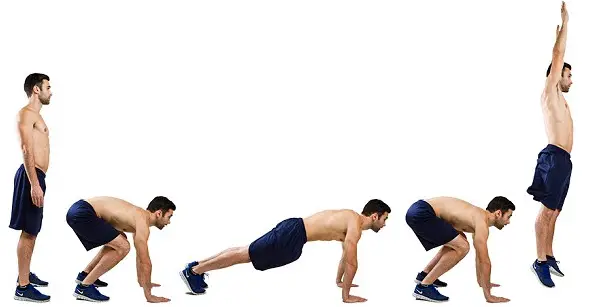 burpees at home