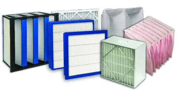 what are hvac air filters made of and rating