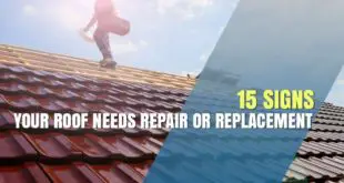 Signs your roof needs repair or replacement