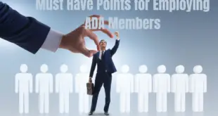 Must Have Points for Employing ADA Members