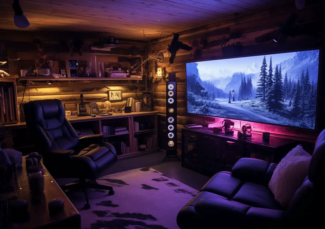 Cozy Gaming Room